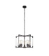 Canto Pendant 5 Light E27 Graphite/Acrylic-1