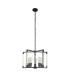 Canto Pendant 5 Light E27 Graphite/Acrylic-3