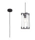 Canto Double Rectangle Square Pendant 1 Light E27 Graphite/Acrylic-1