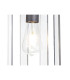 Canto Double Rectangle Square Pendant 1 Light E27 Graphite/Acrylic-6