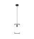 Canto Single Rectangle Pendant 1 Light E27 Graphite/Acrylic-6