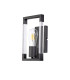 Canto Wall Lamp 1 Light E27 Graphite/Acrylic-4