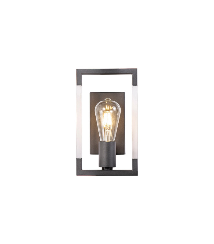 Canto Wall Lamp 1 Light E27 Graphite/Acrylic-5