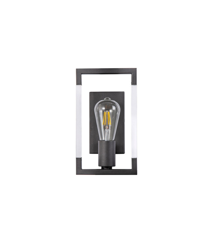 Canto Wall Lamp 1 Light E27 Graphite/Acrylic-6
