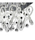 Class Flush Ceiling Square 10 Light G4 Polished Chrome/White Glass/Crystal NOT LED/CFL Compatible-5