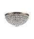 Coniston Flush Ceiling 12 Light E14 Antique Brass/Crystal Item Weight: 24.3kg-3