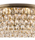 Coniston Flush Ceiling 12 Light E14 Antique Brass/Crystal Item Weight: 24.3kg-4