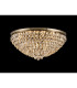 Coniston Flush Ceiling 15 Light E14 Antique Brass/Crystal Item Weight: 35.4kg-2