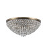 Coniston Flush Ceiling 15 Light E14 Antique Brass/Crystal Item Weight: 35.4kg-3