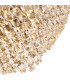 Coniston Flush Ceiling 15 Light E14 Antique Brass/Crystal Item Weight: 35.4kg-5
