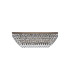 Coniston Linear Flush Ceiling 11 Light E14 Antique Brass/Crystal Item Weight: 21.8kg-3