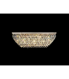Coniston Linear Flush Ceiling 11 Light E14 Polished Chrome/Crystal Item Weight: 21.8kg-2