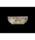 Coniston Linear Flush Ceiling 5 Light E14 Polished Chrome/Crystal-2