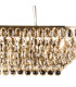 Coniston Linear Pendant 14 Light E14 Antique Brass/Crystal Item Weight: 26.3kg-6