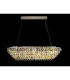 Coniston Linear Pendant 14 Light E14 Polished Chrome/Crystal Item Weight: 26.3kg-2