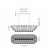 Coniston Linear Pendant 14 Light E14 Polished Chrome/Crystal Item Weight: 26.3kg-7