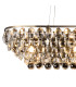 Coniston Linear Pendant 8 Light E14 Antique Brass/Crystal Item Weight: 15.7kg-5