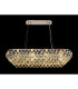 Coniston Linear Pendant 8 Light E14 Polished Chrome/Crystal Item Weight: 15.7kg-2