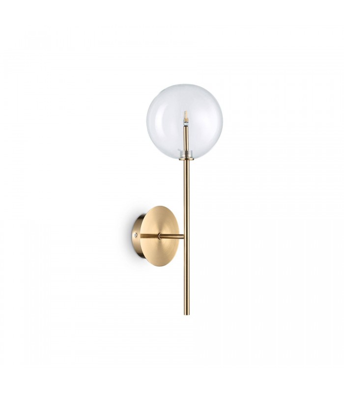 1 Light Wall Light Antique Brass - 1