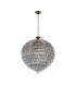 Coniston Pendant 12 Light E14 Antique Brass/Crystal Item Weight: 29.2kg-3