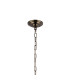 Coniston Pendant 12 Light E14 Antique Brass/Crystal Item Weight: 29.2kg-4