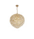 Coniston Pendant 12 Light E14 French Gold/Crystal Item Weight: 29.2kg-1