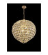 Coniston Pendant 12 Light E14 French Gold/Crystal Item Weight: 29.2kg-2
