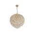 Coniston Pendant 12 Light E14 French Gold/Crystal Item Weight: 29.2kg-4