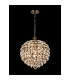 Coniston Pendant 6 Light E14 Antique Brass/Crystal-2