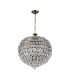Coniston Pendant 9 Light E14 Antique Brass/Crystal Item Weight: 20kg-3