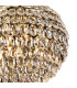 Coniston Pendant 9 Light E14 Antique Brass/Crystal Item Weight: 20kg-6