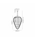 Coniston Acorn Pendant 16 Light E14 Antique Brass/Crystal Item Weight: 40.60kg-7