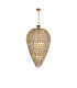 Coniston Acorn Pendant 16 Light E14 French Gold/Crystal Item Weight: 40.60kg-1