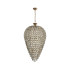 Coniston Acorn Pendant 16 Light E14 French Gold/Crystal Item Weight: 40.60kg-3