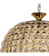 Coniston Acorn Pendant 16 Light E14 French Gold/Crystal Item Weight: 40.60kg-6