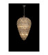 Coniston Acorn Pendant 16 Light E14 Polished Chrome/Crystal Item Weight: 40.60kg-2