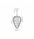 Coniston Acorn Pendant 16 Light E14 Polished Chrome/Crystal Item Weight: 40.60kg-7