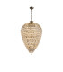 Coniston Acorn Pendant 25 Light E14 Antique Brass/Crystal Item Weight: 64.60kg-1