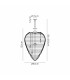 Coniston Acorn Pendant 25 Light E14 Antique Brass/Crystal Item Weight: 64.60kg-7