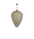 Coniston Acorn Pendant 25 Light E14 French Gold/Crystal Item Weight: 64.60kg-3