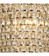 Coniston Acorn Pendant 25 Light E14 French Gold/Crystal Item Weight: 64.60kg-5