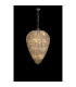 Coniston Acorn Pendant 25 Light E14 Polished Chrome/Crystal Item Weight: 64.60kg-2