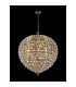 Coniston Pendant 16 Light E14 Antique Brass/Crystal Item Weight: 46kg-2