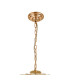 Coniston Pendant 16 Light E14 French Gold/Crystal Item Weight: 46kg-6