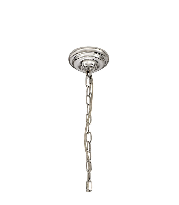 Coniston Pendant 16 Light E14 Polished Chrome/Crystal Item Weight: 46kg-6