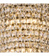 Coniston Tall Acorn Pendant 20 Light E14 Antique Brass/Crystal Item Weight: 48.30kg-5