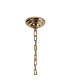 Coniston Tall Acorn Pendant 30 Light E14 French Gold/Crystal Item Weight: 84.10kg-5