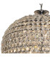 Coniston Tall Acorn Pendant 30 Light E14 Polished Chrome/Crystal Item Weight: 84.10kg-6