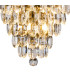 Coniston Tall Wall Lamp 4 Light E14 Antique Brass/Crystal-5