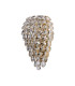 Coniston Tall Wall Lamp 4 Light E14 French Gold/Crystal-5